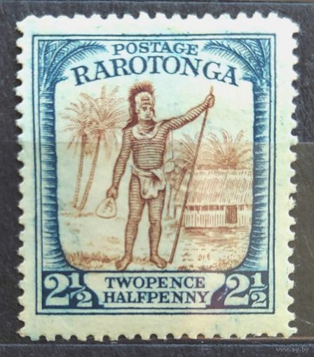 Британские колонии. О-ва Кука Раротонга 1924-1927 г. SG83 MH