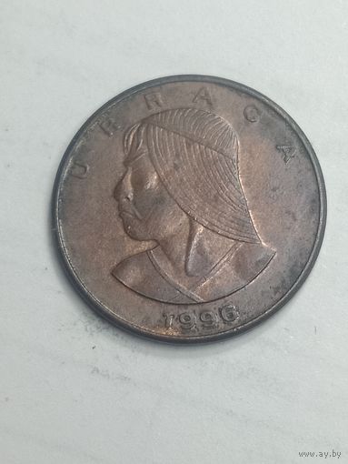 Панама 1 сентесимо 1996 года .