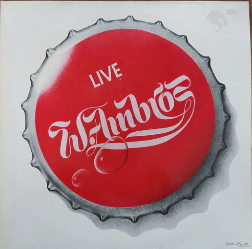 W. Ambros– Live ... Auf Ana Langen, Finster'n Strob'n / 2LP / Germamy