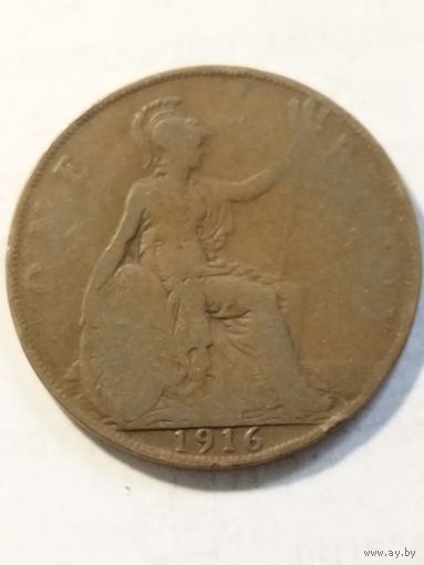 Великобритания 1 пенни 1916