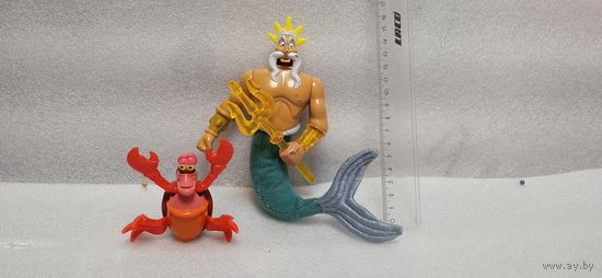 Коллекционные игрушки из Макдональдс. Дисней. Русалочка, 2000г.  16