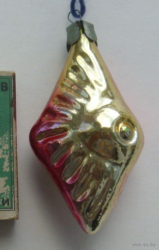 Ёлочная игрушка. Рыбка. И-8.