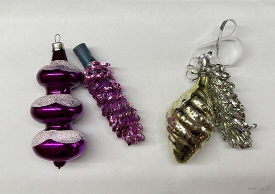 Елочные игрушки СССР цена за все К.10