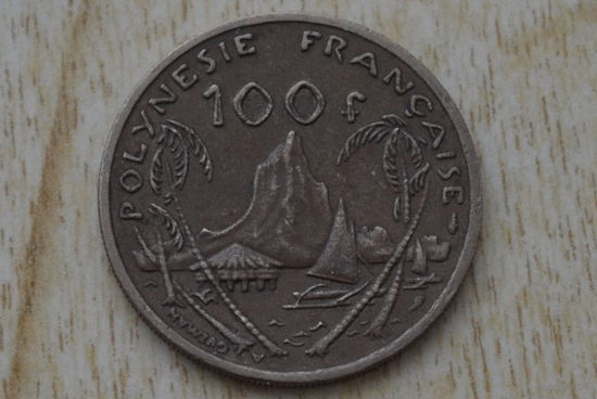 Французская Полинезия 100 франков 1988