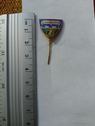 Значок ZG завод Жальгирис