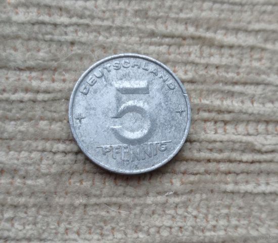 Werty71 Германия ГДР 5 пфеннигов 1952 А