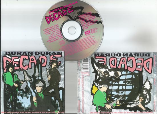 DURAN DURAN - Decade (ENGLAND 1988 аудио CD)