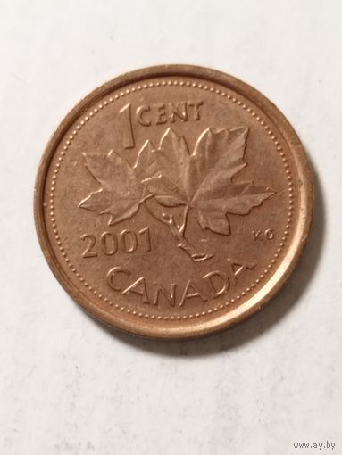 Канада 1 цент 2001