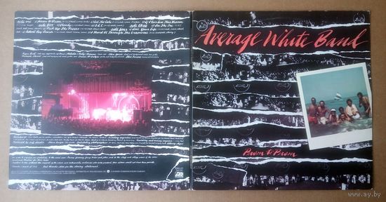 AVERAGE WHITE BAND - Person To Person (2LP винил ENGLAND 1977)