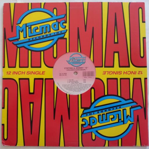 12" Cynthia & Johnny "O" - Dreamboy/Dreamgirl (1990) Electronic