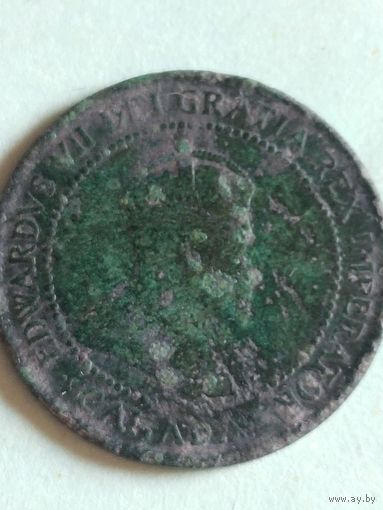 1 цент 1902 Канада  (ЗЕЛ1,3*)