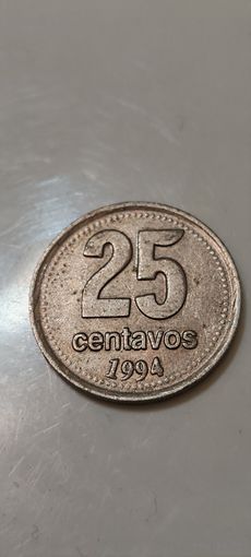 Аргентина 25 сентаво 1994