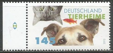 Германия. Приют для животных. 2012г. Mi#2945.