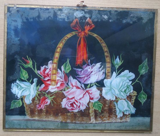 Картина на стекле 1930-е