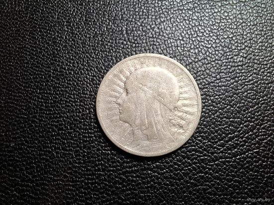 2 злотых 1932 Ядвига состояние с 1 копейки!