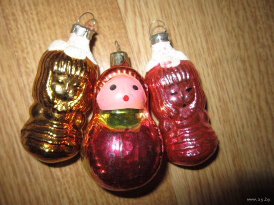 Елочные игрушки СССР