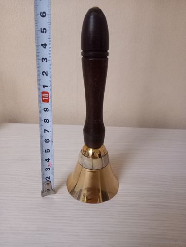 Колокольчик латунь, дерево