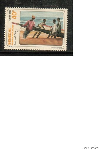 Сенегал-1986 (Мих.861) ,  ** , Рыбаки