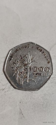 Сан-Томе и Принсипи 1000 добрас 1997
