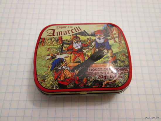 Коробка жестяная ,с эмалевым покрытием