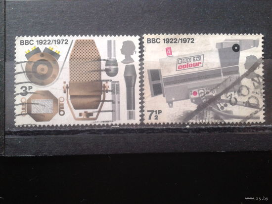 Англия 1972 Телерадиовещание