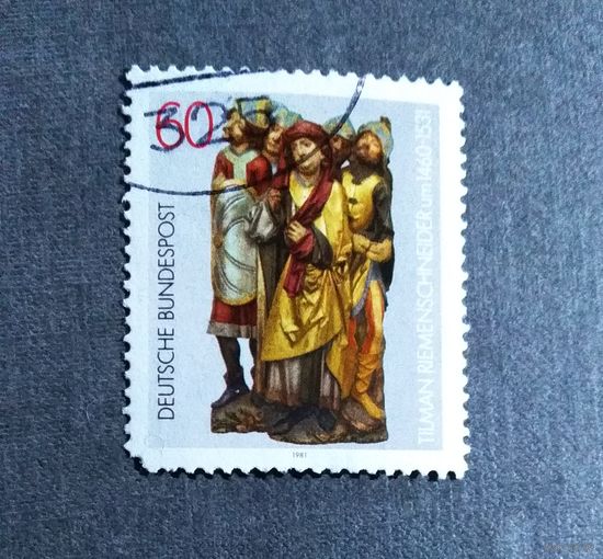 Марка Германия 1981 год 450 лет со дня смерти Тильмана Рименшнейдера
