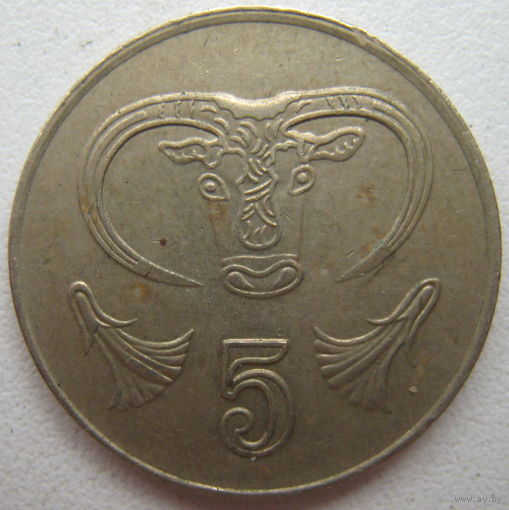 Кипр 5 центов 1994 г.