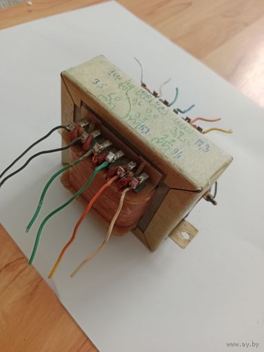 Трансформатор железо ШI-36бх32 Р=120W вес 2.4кг