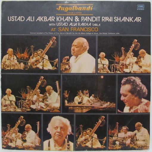 Ustad Ali Akbar Khan & Pandit Ravi Shankar With Ustad Alla Rakha - At San Francisco