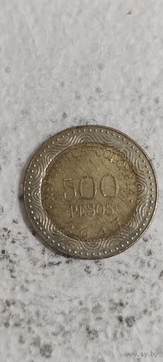 Колумбия 500 песос 2017