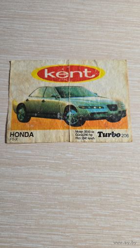 Вкладыша от жвачки TURBO 206