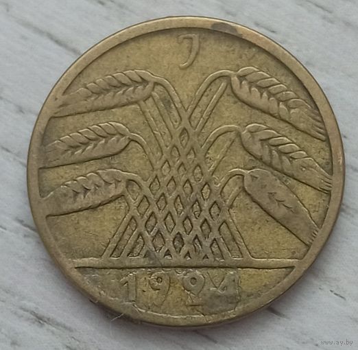 5 рентенпфеннигов 1924 J