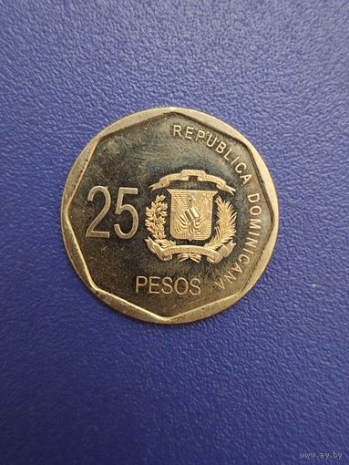 Доминиканская Республика 25 песо 2008 года