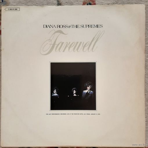 DIANA ROSS AND THE SUPREMES  - 1970 - FAREWELL (GERMANY) LP