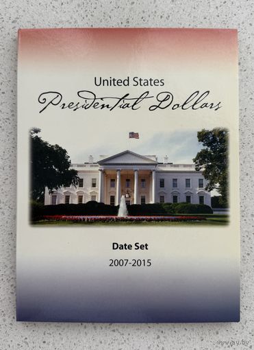 Альбом планшет для монет Президенты США 1 доллар