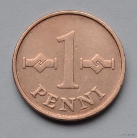 Финляндия, 1 пенни 1963 г.