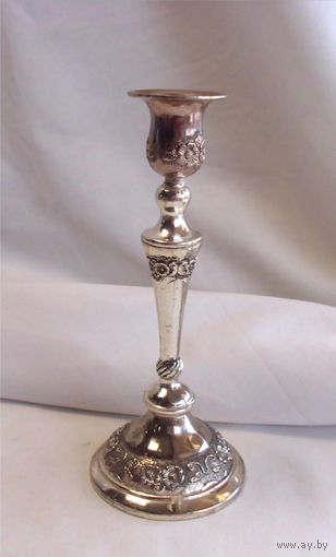 Подсвечник сервировочный 17,7 см Серебрение 01