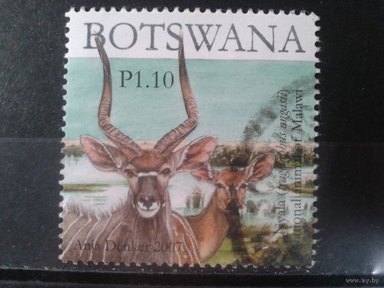 Ботсвана,2007. Антилопа ньяла