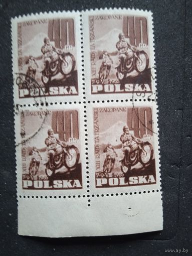 Польша квартблок мотоцикл