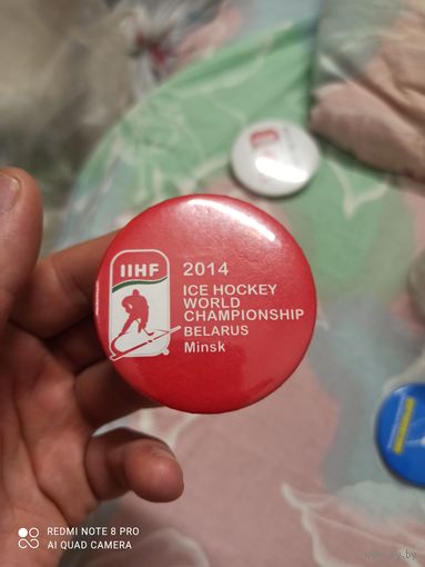 Значок хоккей