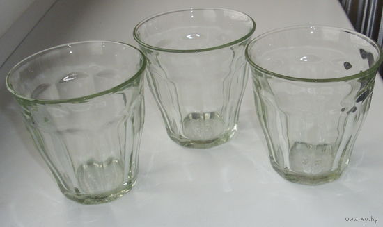 Стаканы СССР 200 гр. ( 3 шт.). Лот 8.