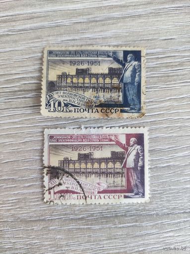 Волховская ГЭС 1951
