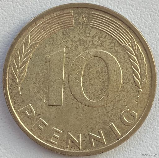 Германия 10 пфеннигов 1993 г. A