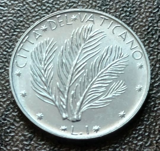 Ватикан 1 лира, 1972