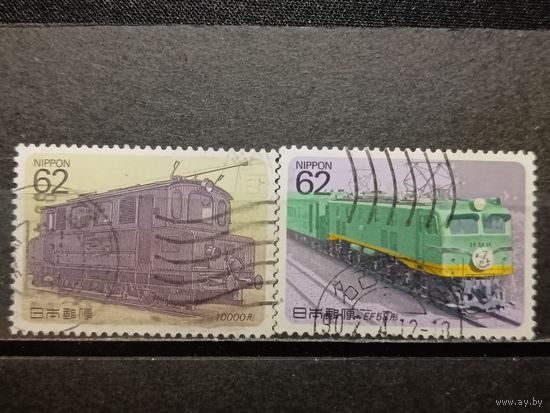 Япония, 1990. Электровозы, полная серия