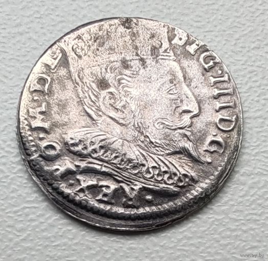 3 гроша 1595 Сигизмунд 3