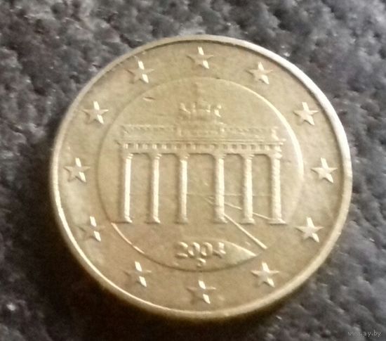10 евроцентов, Германия 2004 D