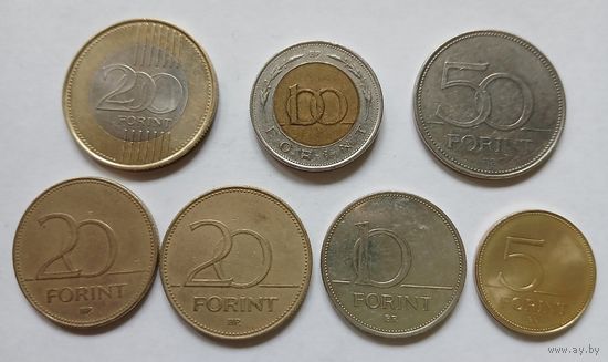 Венгрия, набор монет (комплект)