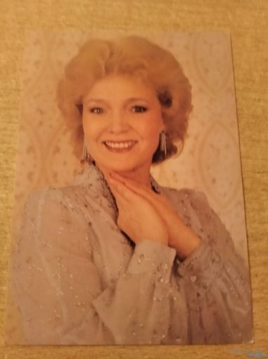 Заслуженая артистка РСФСР Е.Ф,Шаврина 1988г