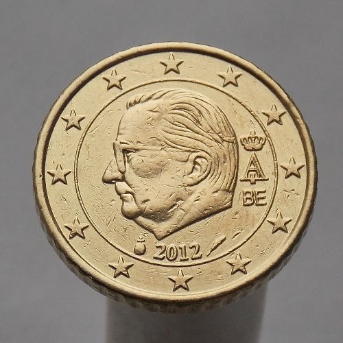Бельгия 50 евроцентов 2012 (3-й тип)